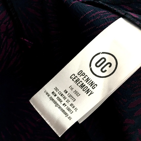 Opening Ceremony Pink Jacquard Top. - Picture 6 of 9